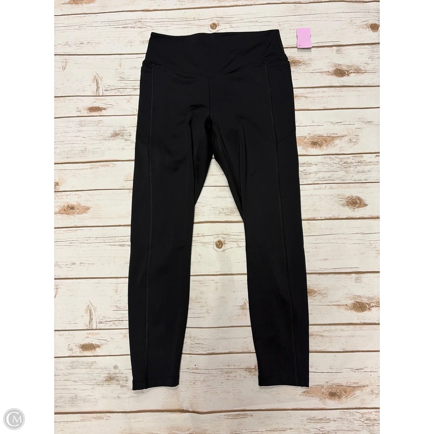 Athletic Leggings By Pink In Black, Size: M