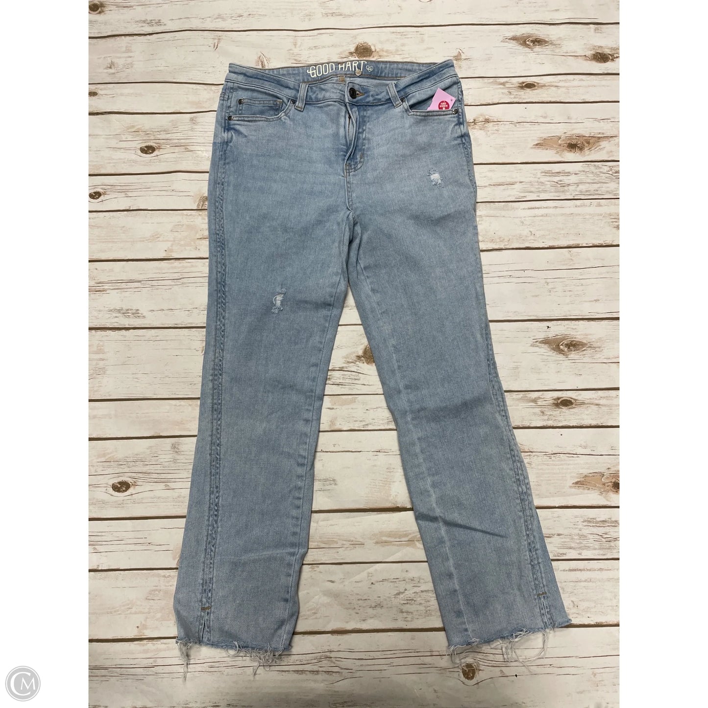 Jeans Straight By Cme In Blue Denim, Size: 8