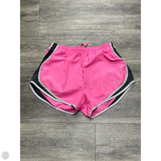 Athletic Shorts By Nike In Pink, Size: M