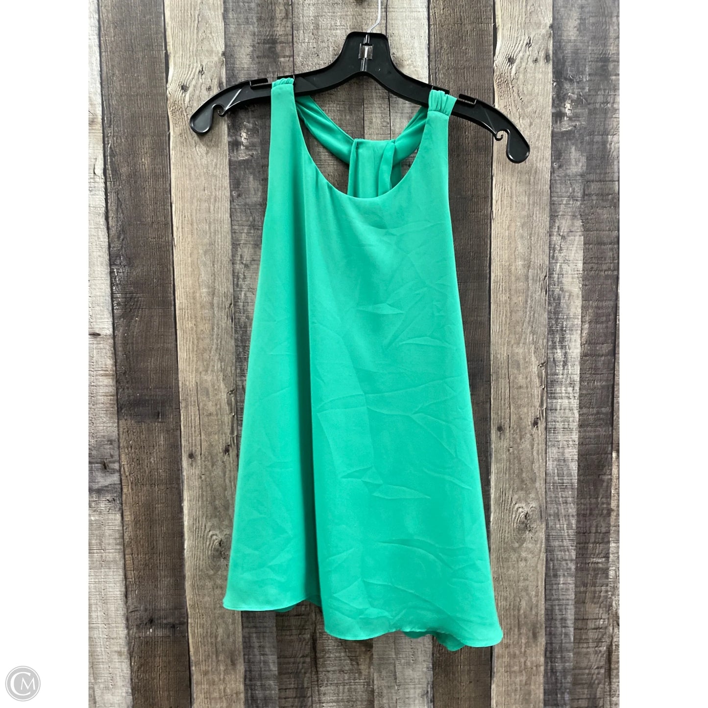Top Sleeveless By Cme In Green, Size: S