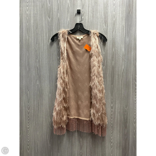 Vest Other By Umgee In Rose Gold, Size: S