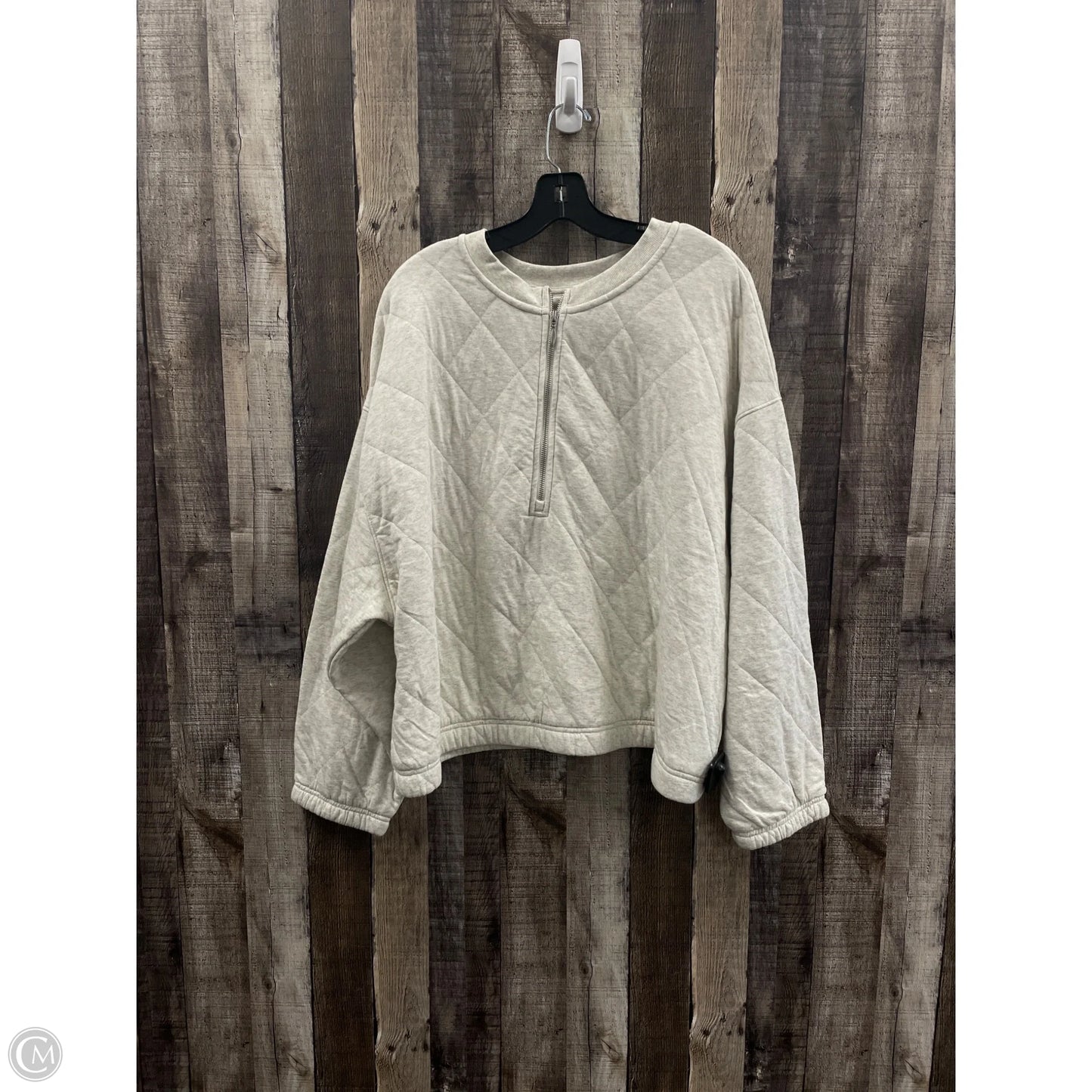 Sweatshirt Crewneck By Old Navy In Grey, Size: 3x