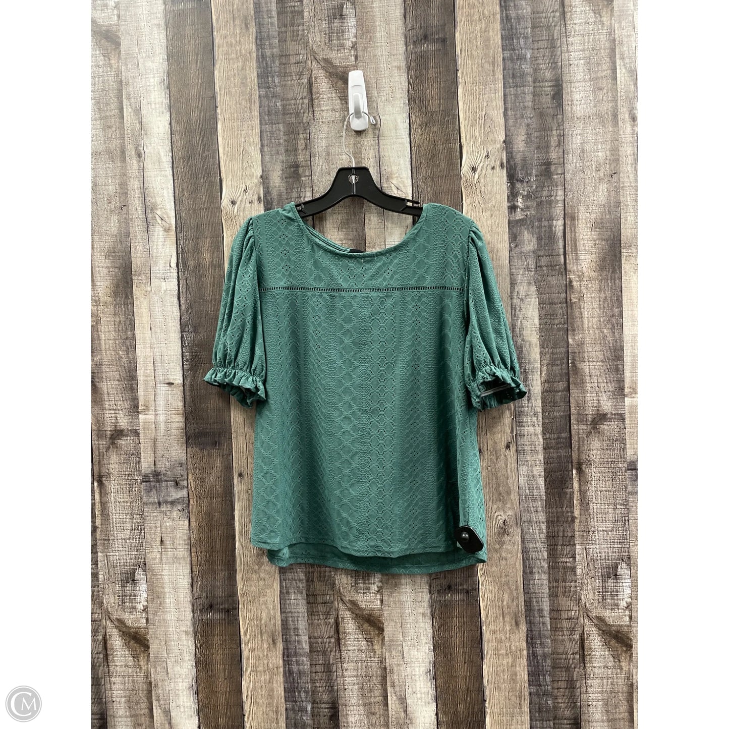 Top Short Sleeve By W5 In Green, Size: Xl