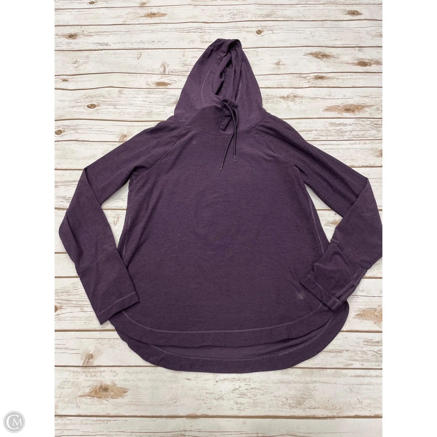 Athletic Sweatshirt Collar By Apana In Purple, Size: M