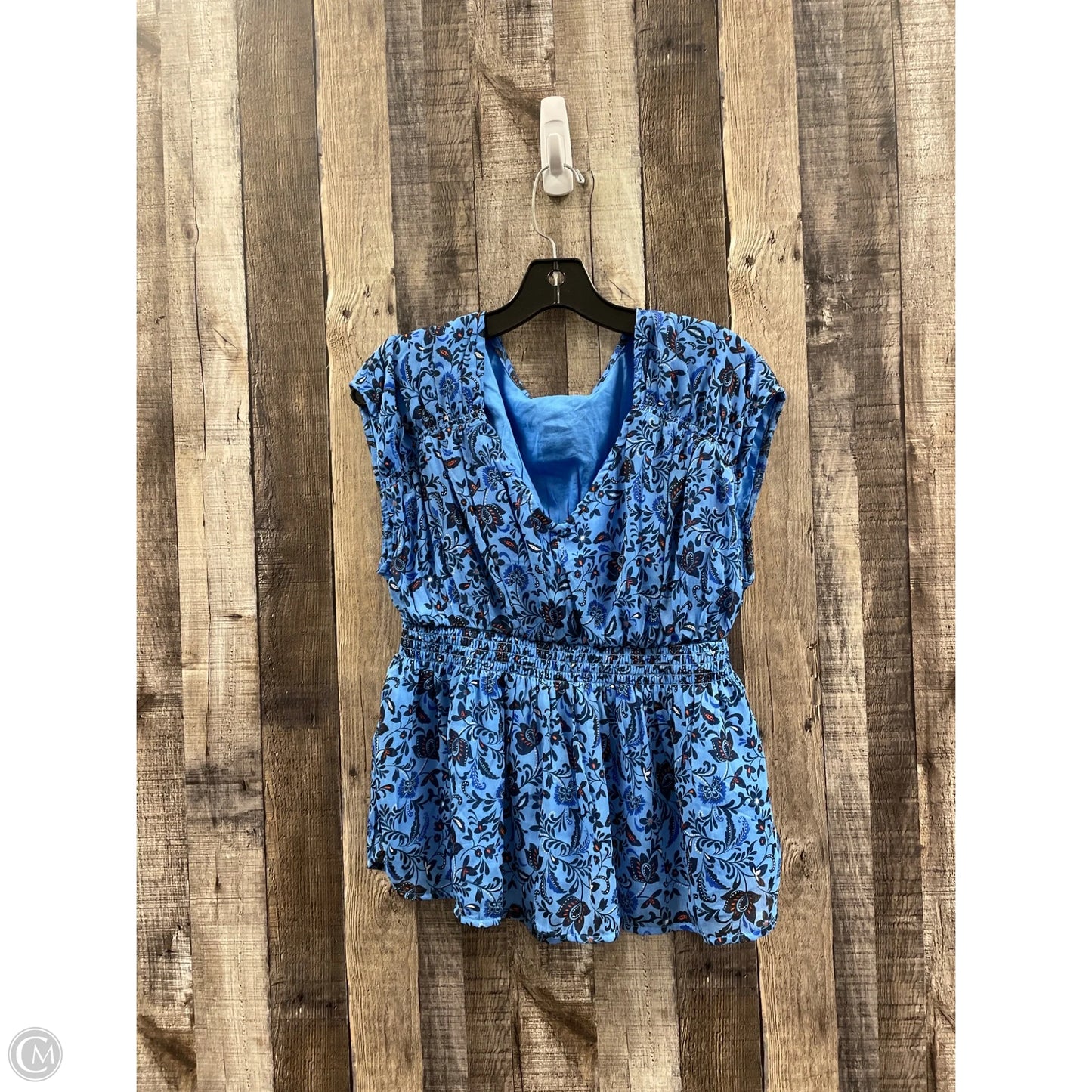 Top Sleeveless By Old Navy In Blue, Size: S