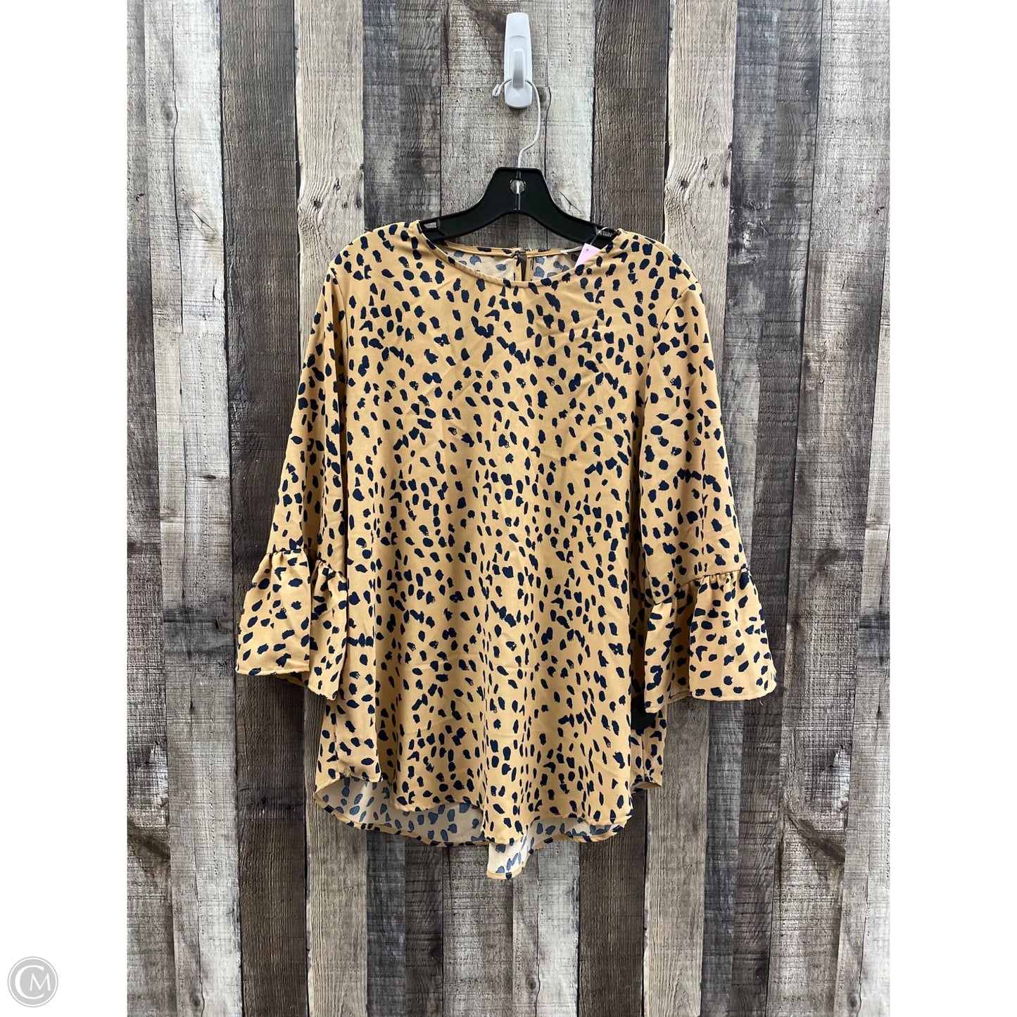 Top Long Sleeve By Ces Femme In Multi-colored, Size: S