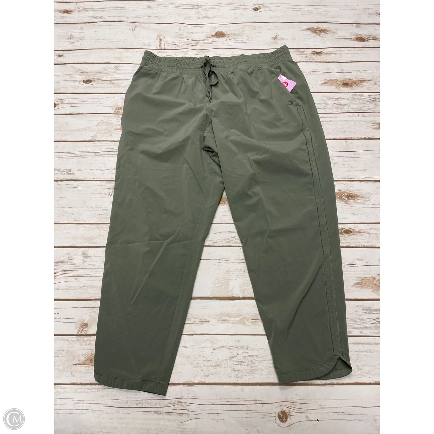 Athletic Leggings By Gapfit In Green, Size: Lp