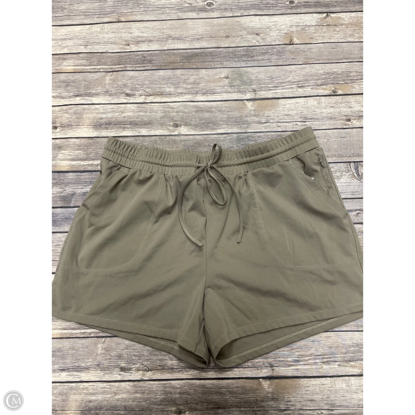 Athletic Shorts By Cynthia Rowley In Taupe, Size: Xl