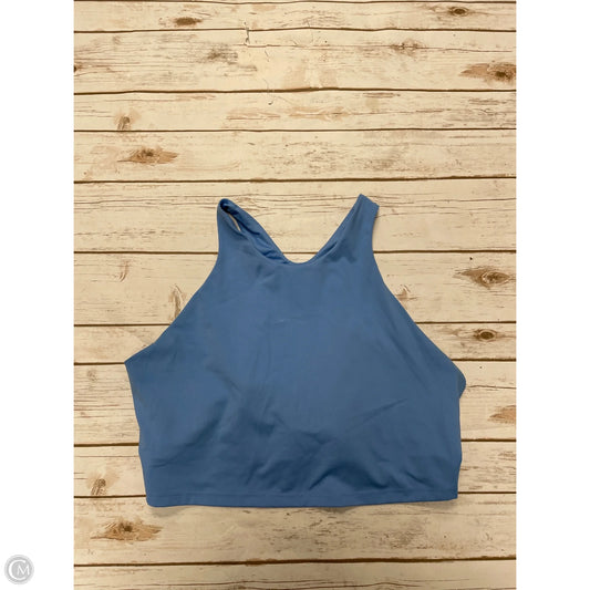 Athletic Tank Top By Mta Pro In Blue, Size: 2x