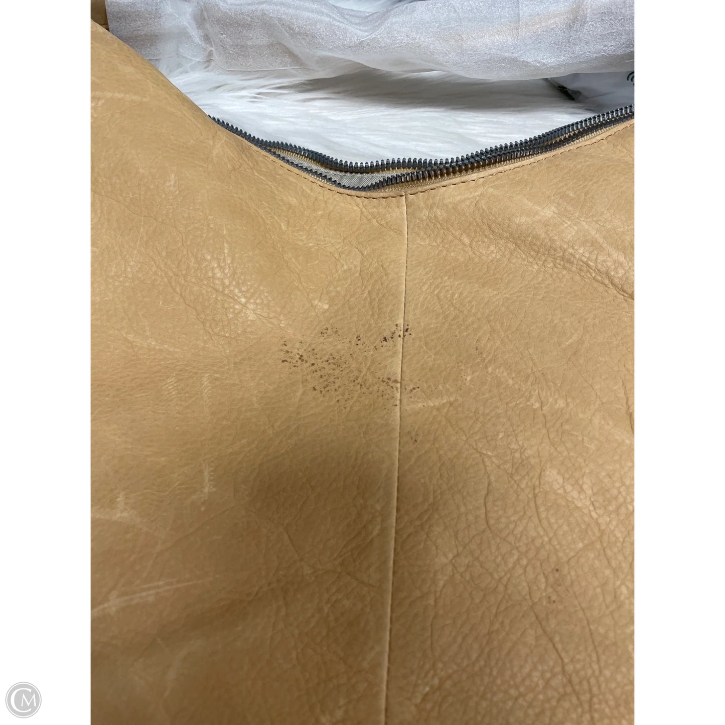 Handbag Leather By Cme, Size: Large