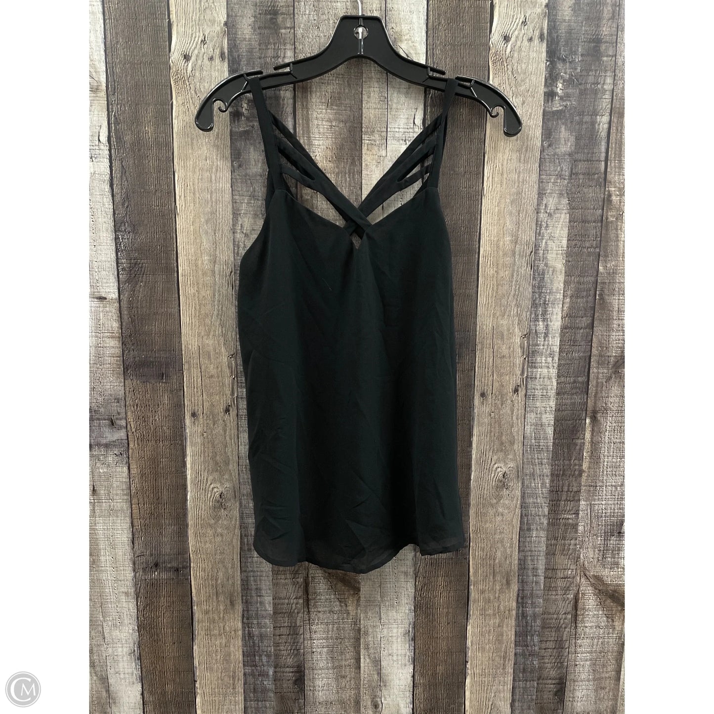 Top Sleeveless By Cme In Black, Size: S