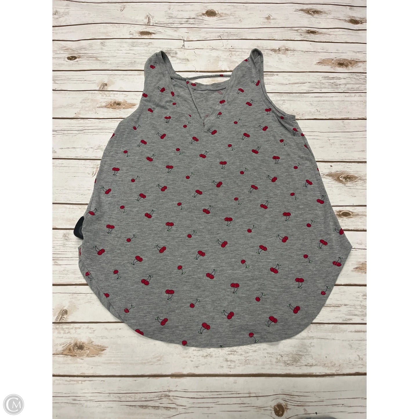 Top Sleeveless By Zoe And Liv In Grey, Size: L