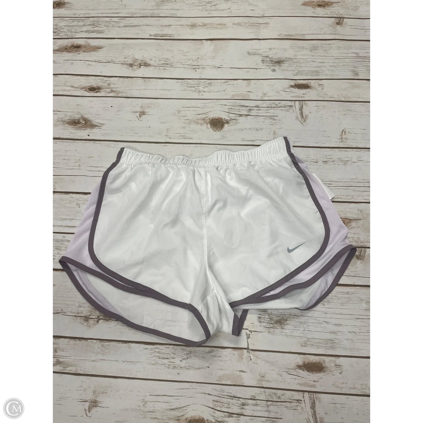 Athletic Shorts By Nike Apparel In White, Size: M