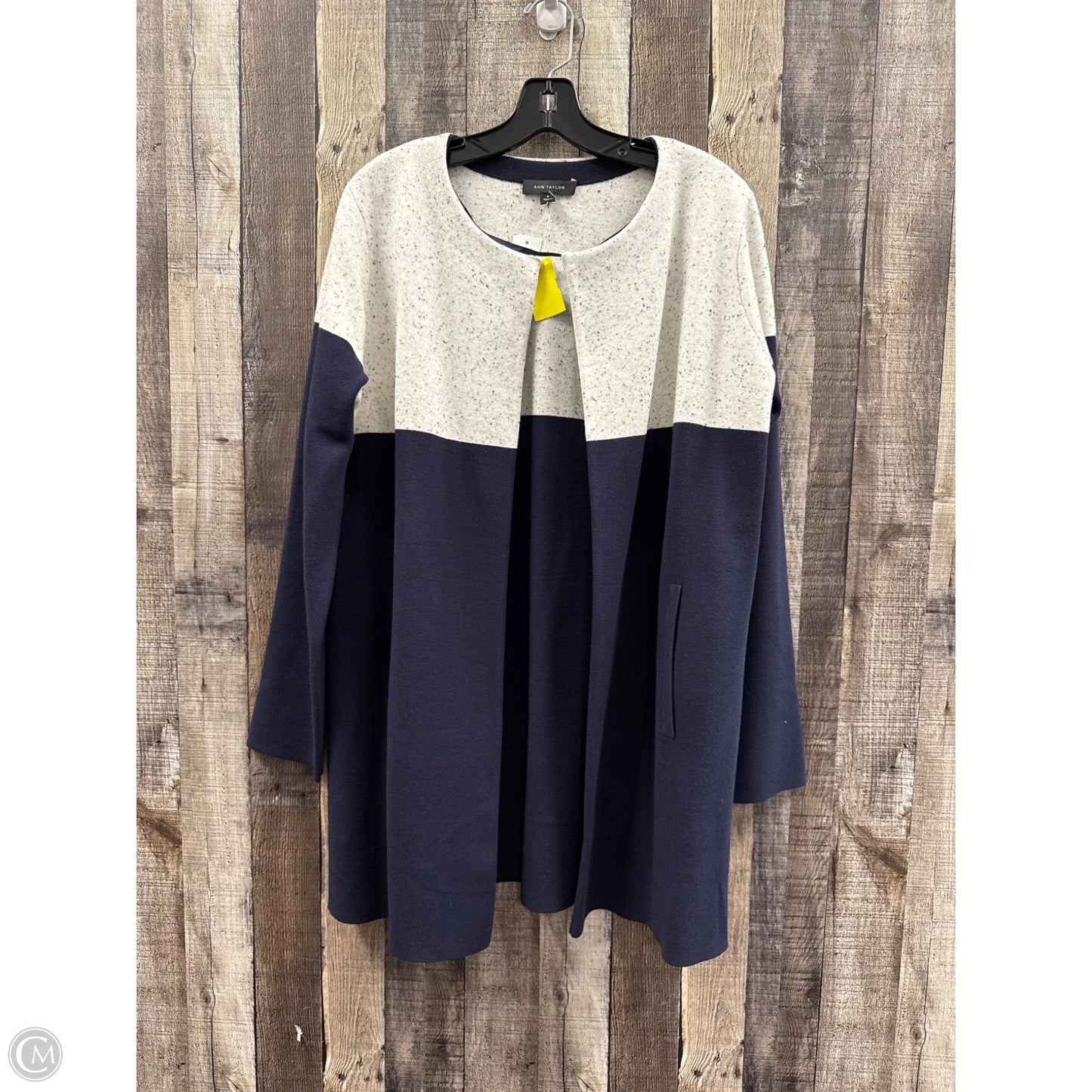 Cardigan By Ann Taylor In Blue, Size: M