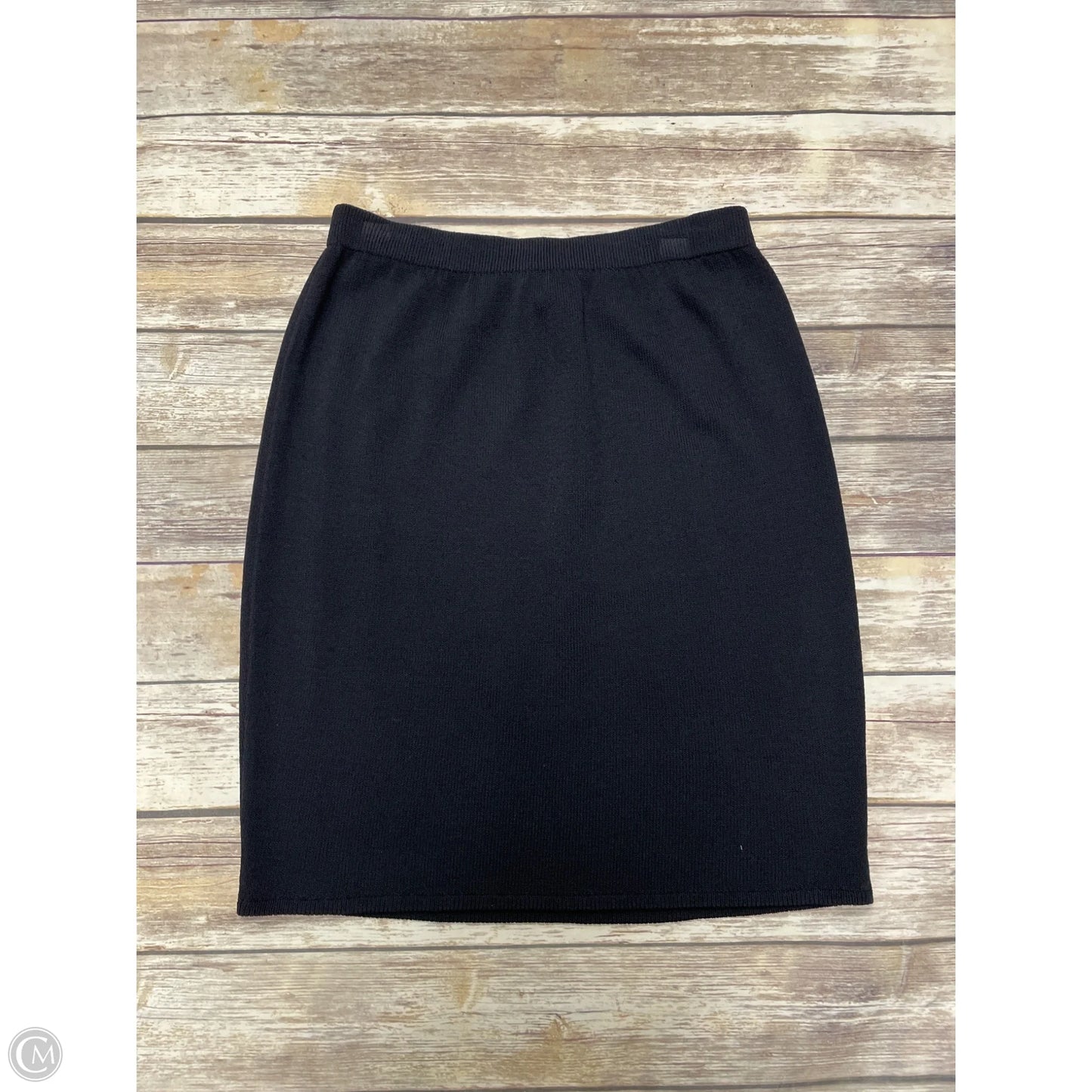 Skirt Midi By St. John In Black, Size: 16