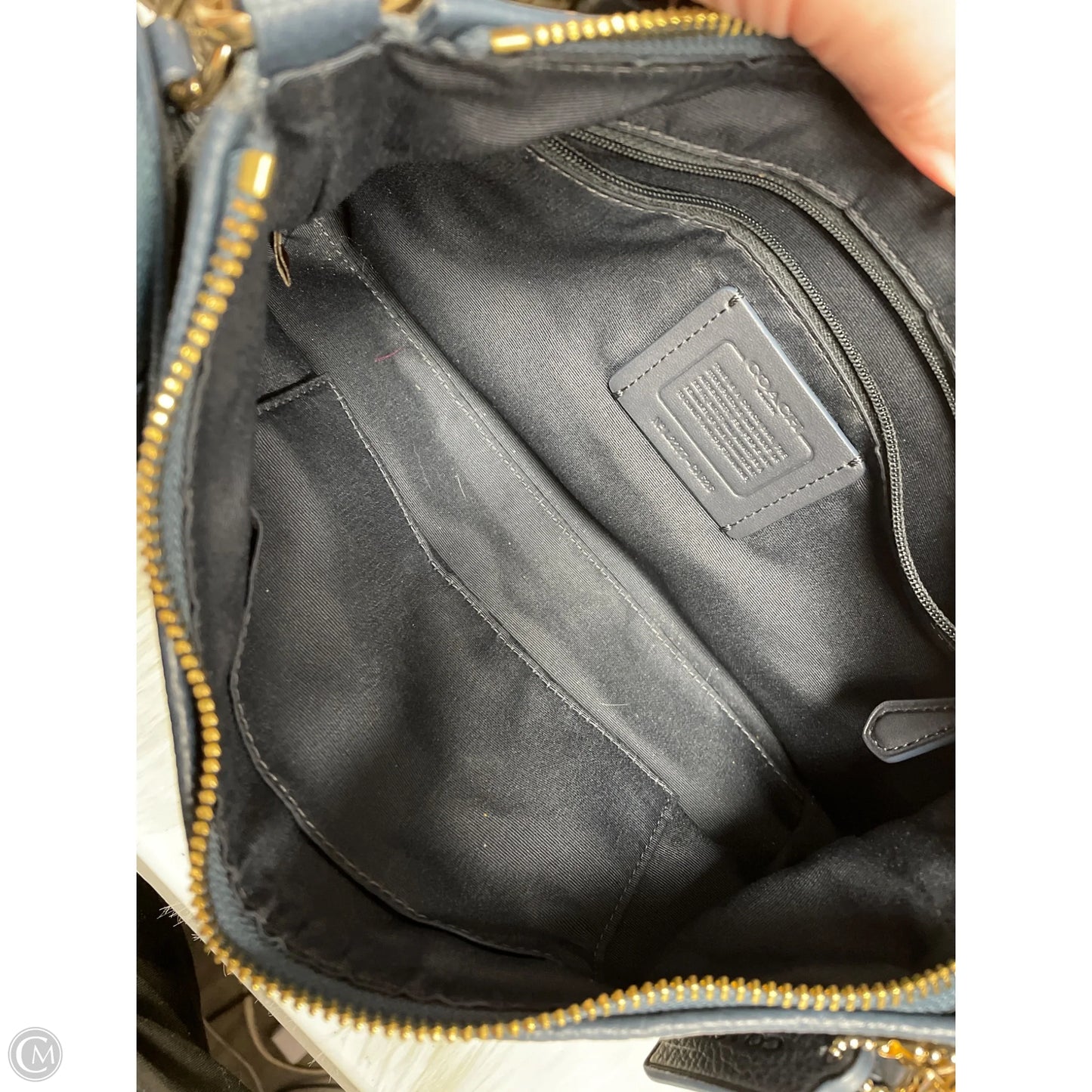 Crossbody Designer By Coach, Size: Medium