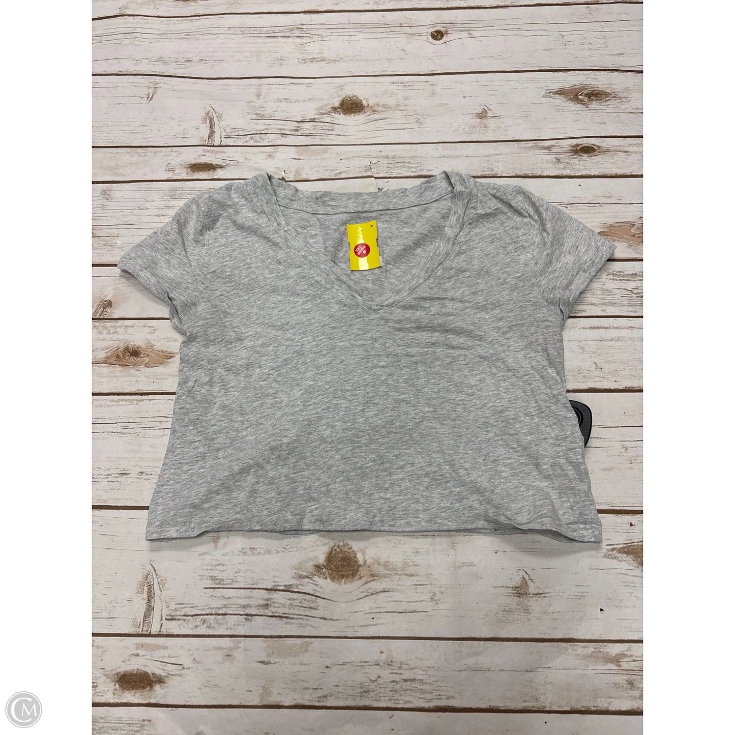 Top Short Sleeve Basic By Universal Standard In Grey, Size: S