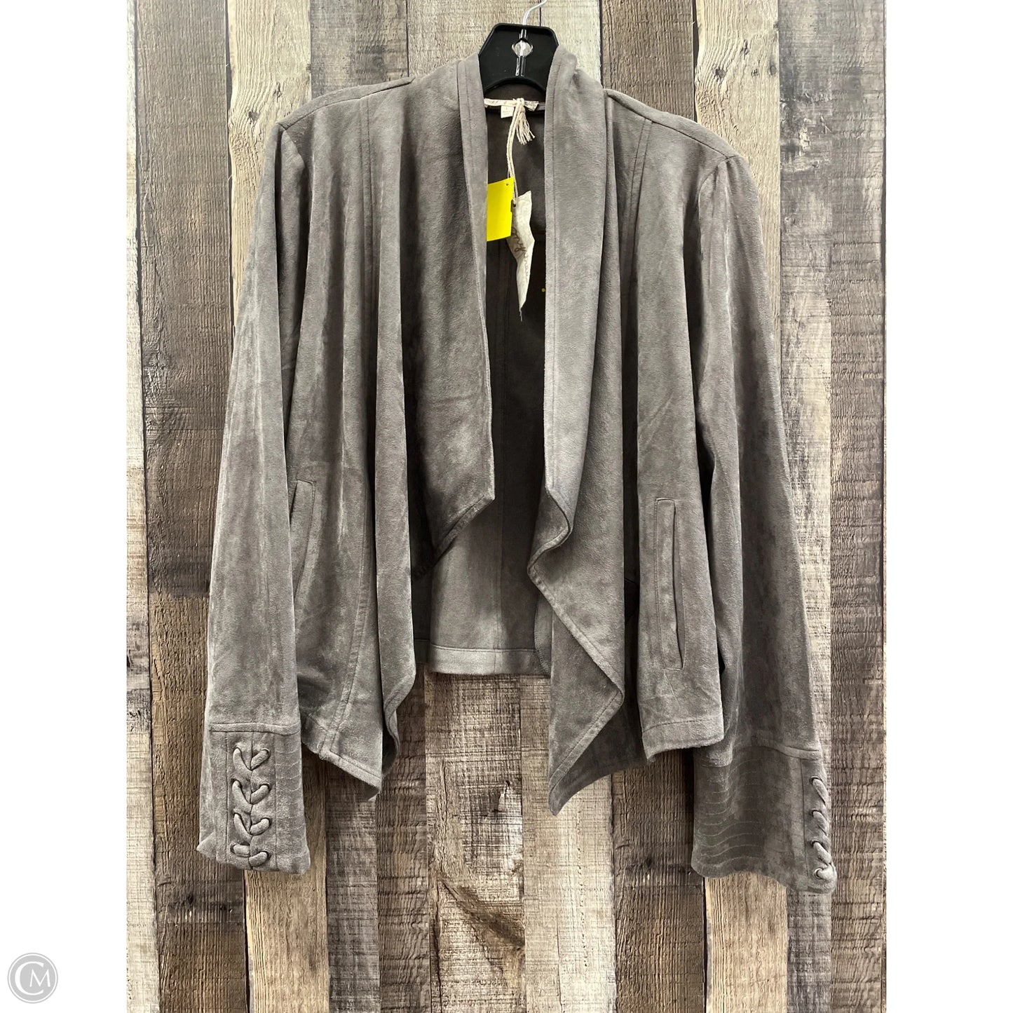 Jacket Other By Mystree In Grey, Size: L