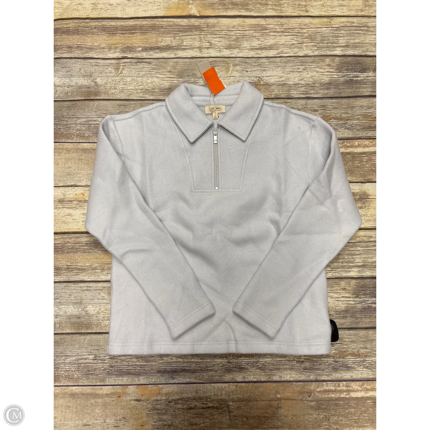 Jacket Fleece By Haven In Blue, Size: S