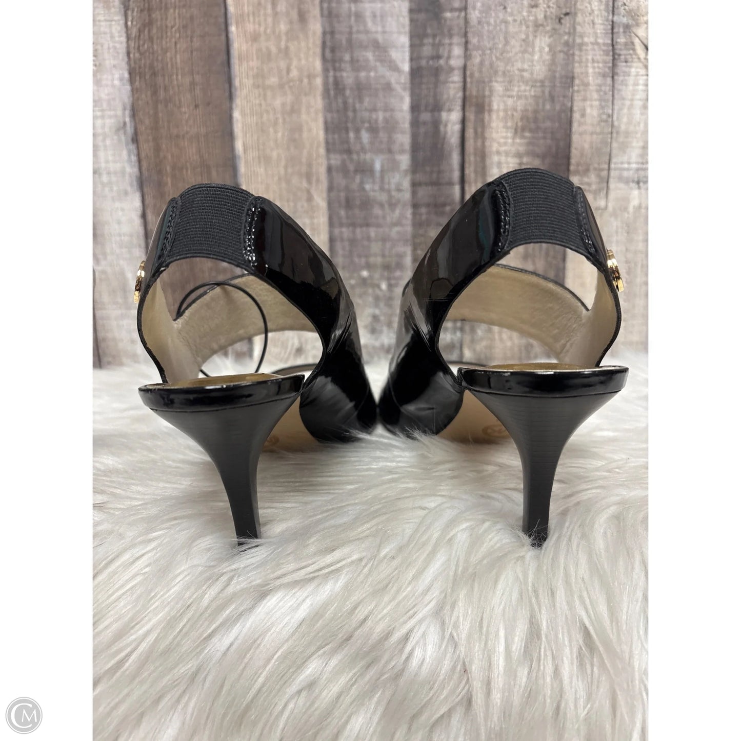 Sandals Designer By Michael Kors In Black, Size: 10