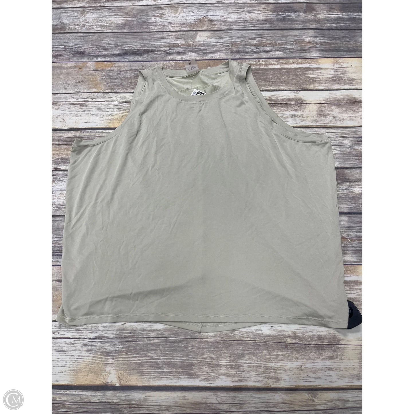 Athletic Tank Top By Calia In Green, Size: Xl