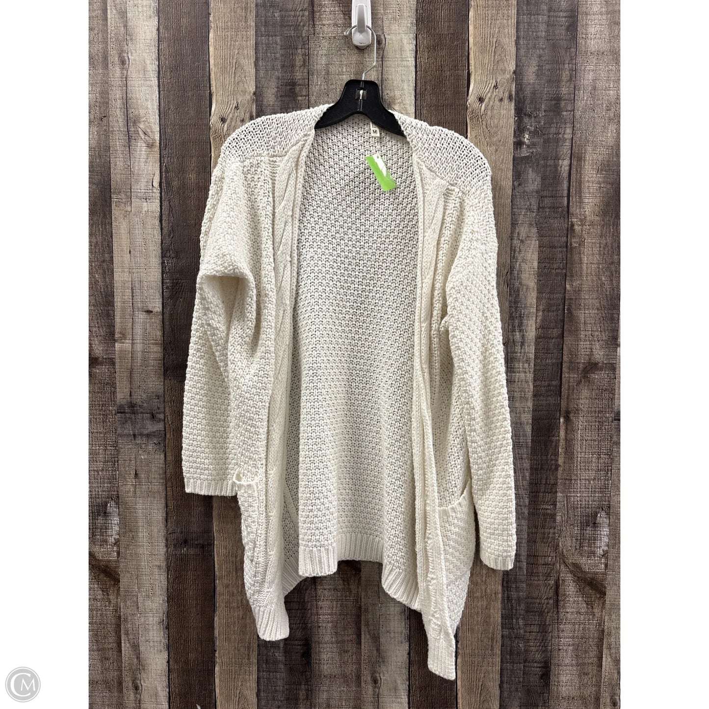 Cardigan By Cme In Cream, Size: M