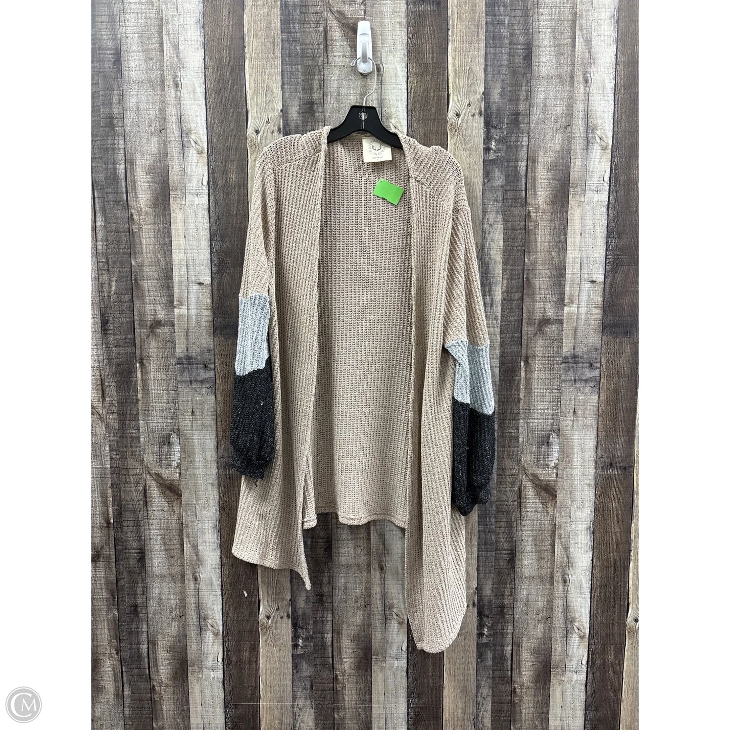 Cardigan By Fantastic Fawn In Tan, Size: L