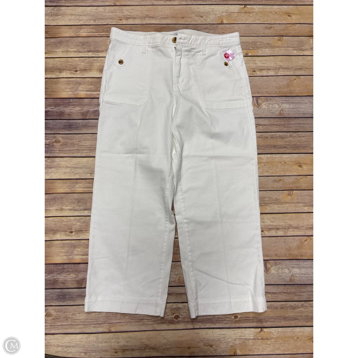 Jeans Boot Cut By Curve Appeal In White, Size: 14