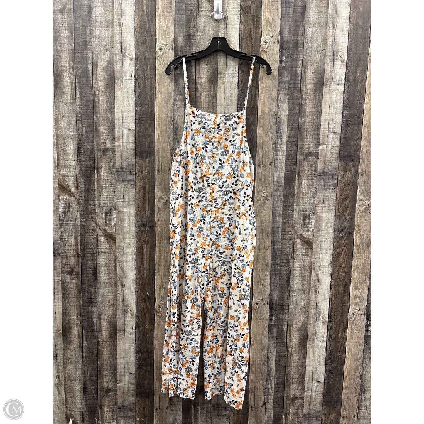 Jumpsuit By Cmf In Floral Print, Size: L