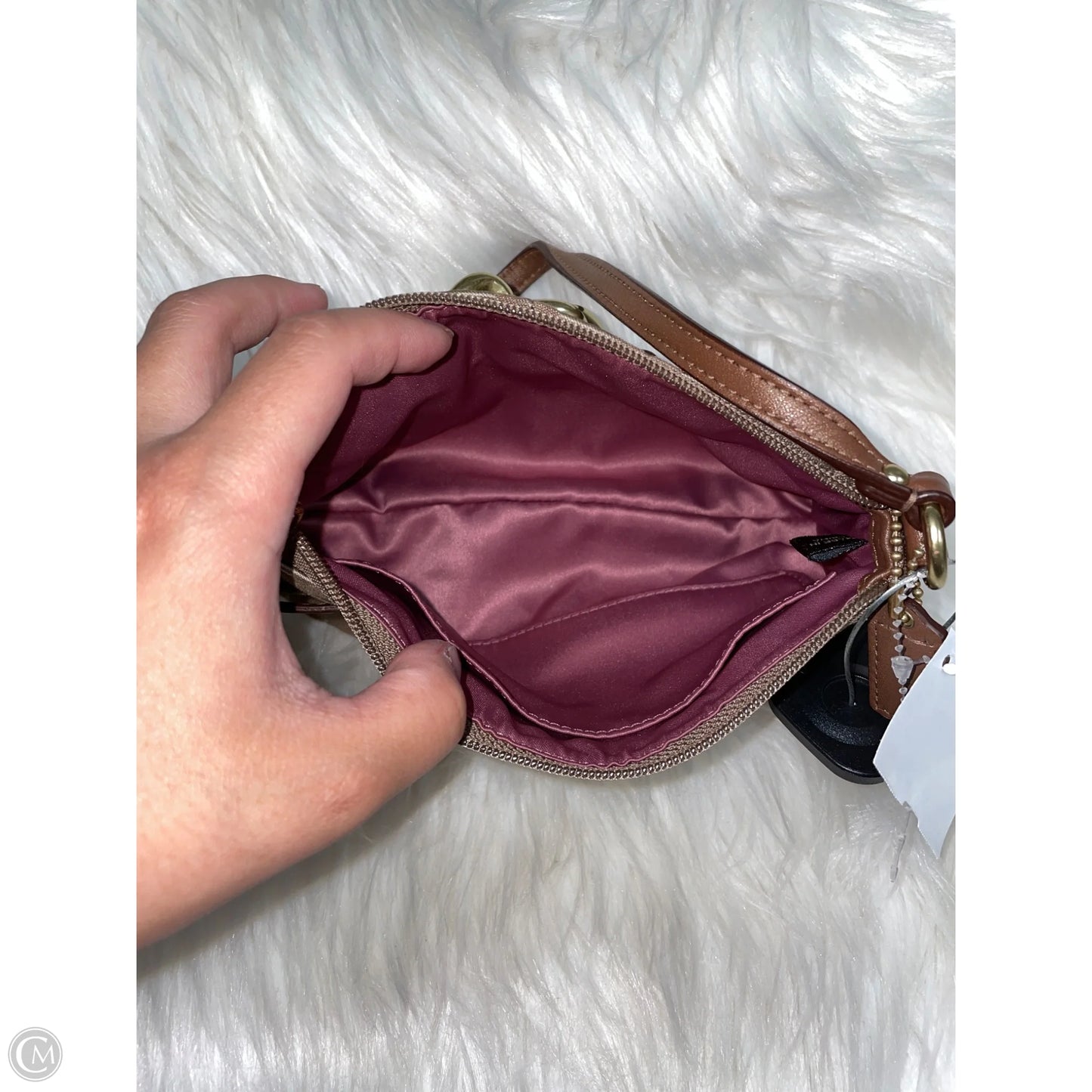 Wristlet Designer By Coach, Size: Small