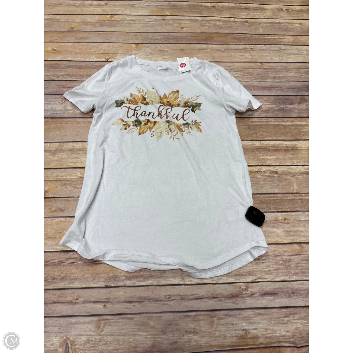 Top Short Sleeve By Maurices In White, Size: Xs