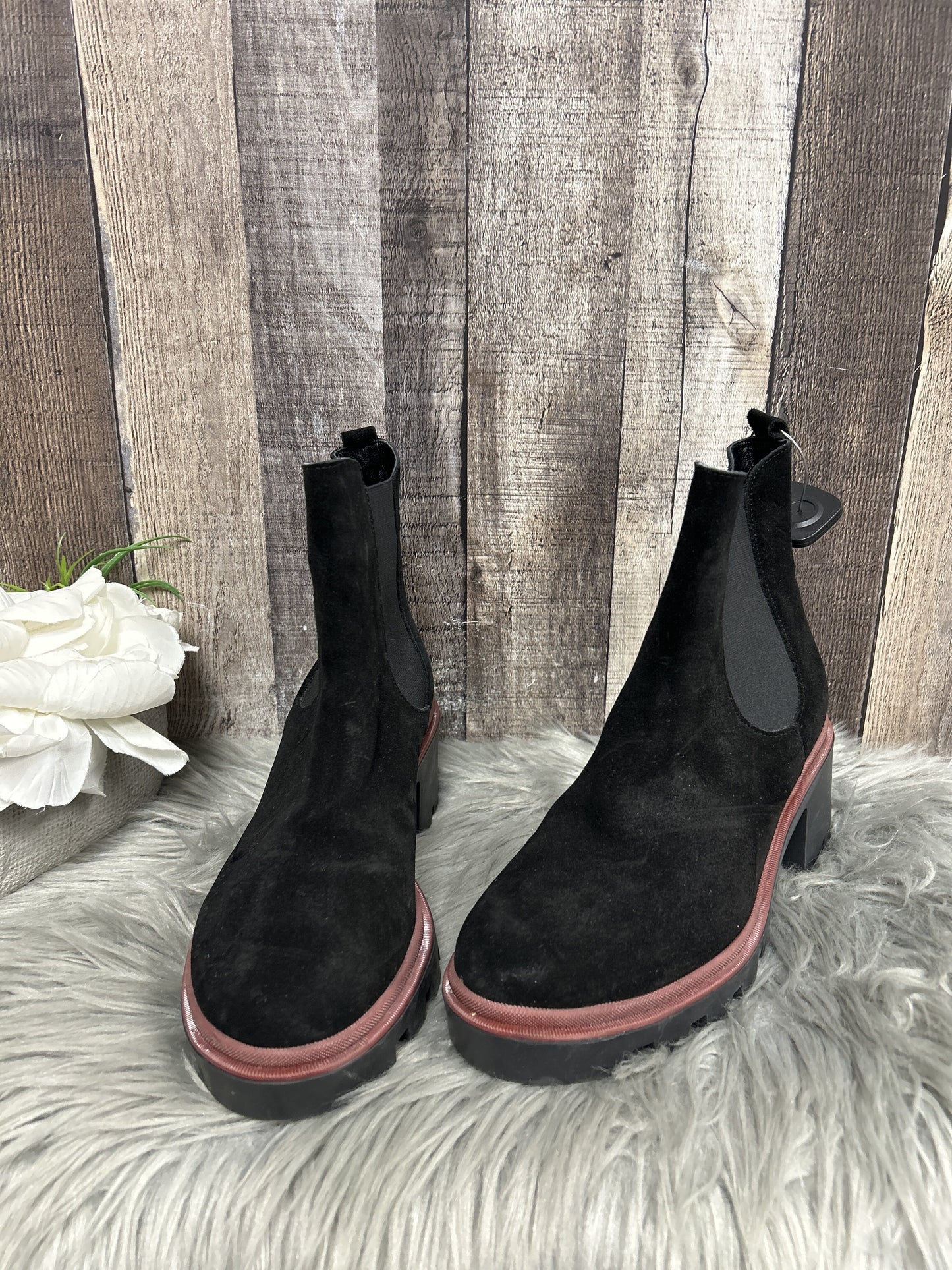 Boots Ankle Heels By Cme Size: 9