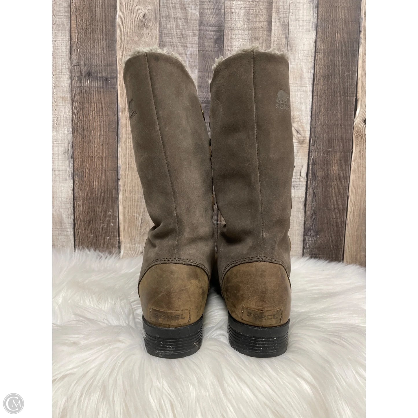 Boots Snow By Sorel In Brown, Size: 10