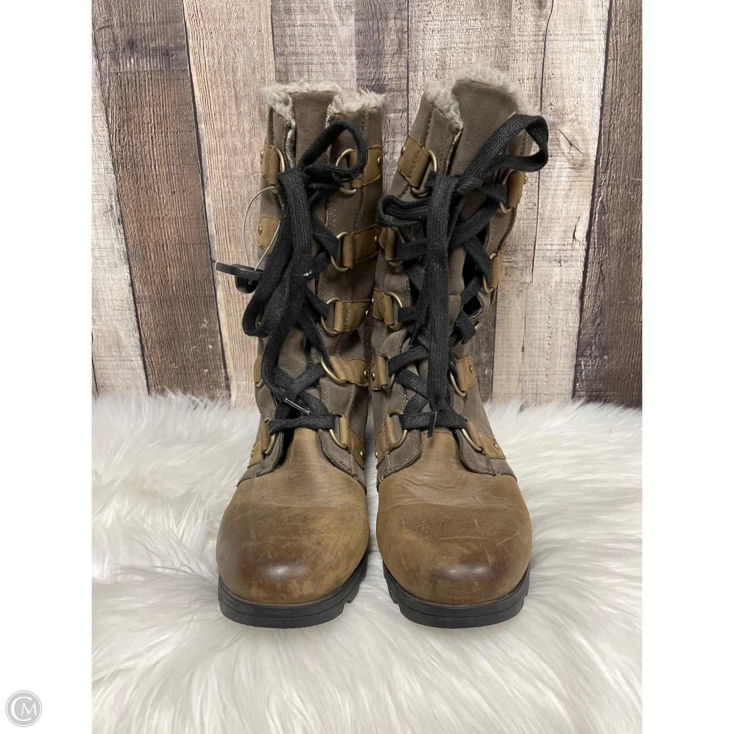 Boots Snow By Sorel In Brown, Size: 10