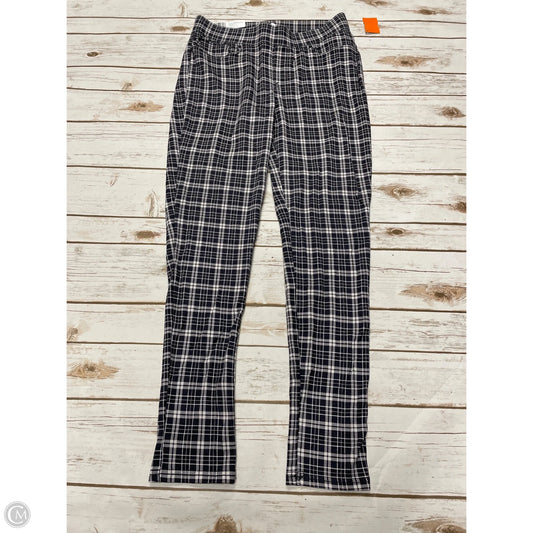 Pants Leggings By Seven 7 In Plaid Pattern, Size: M