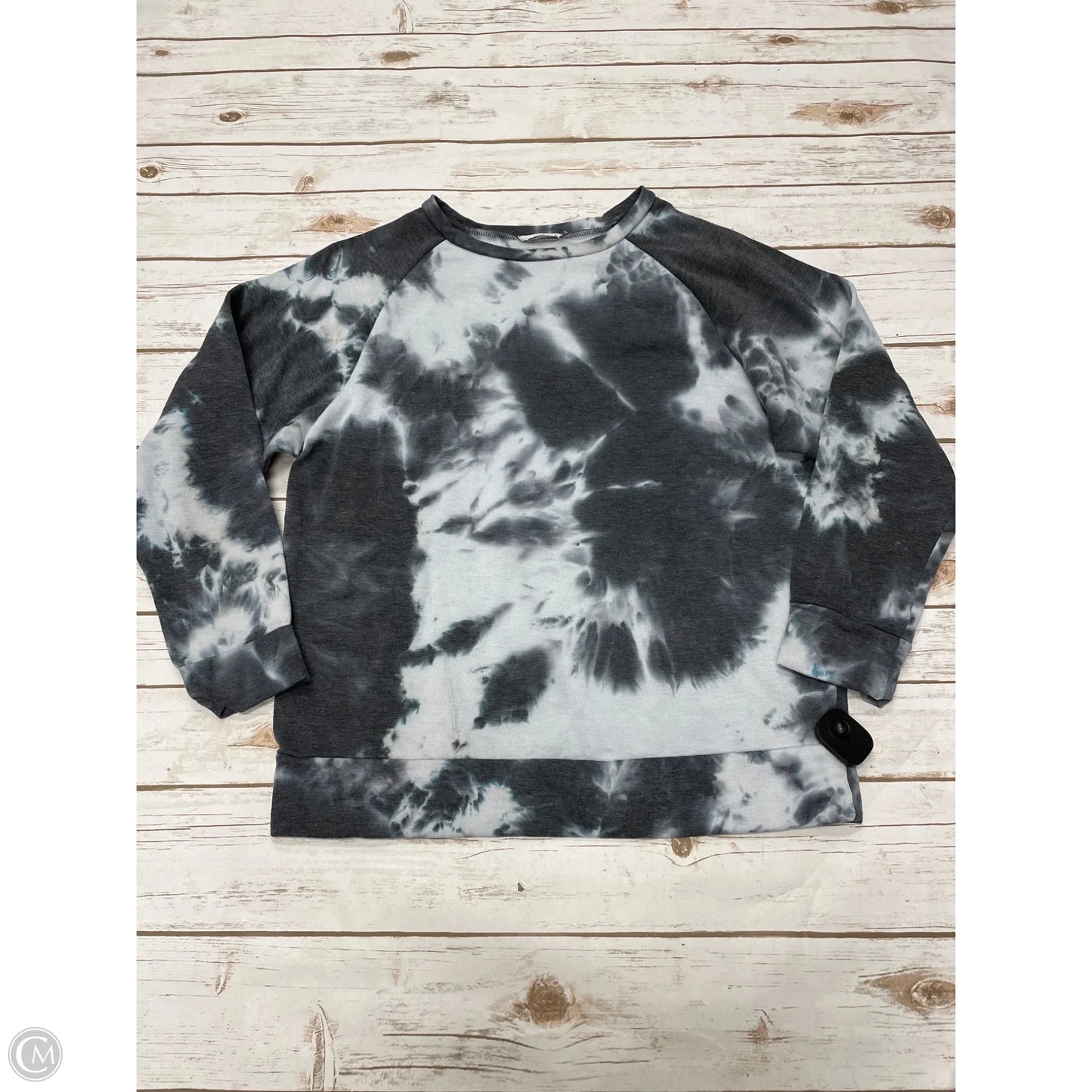 Sweatshirt Crewneck By Cme In Tie Dye Print, Size: S