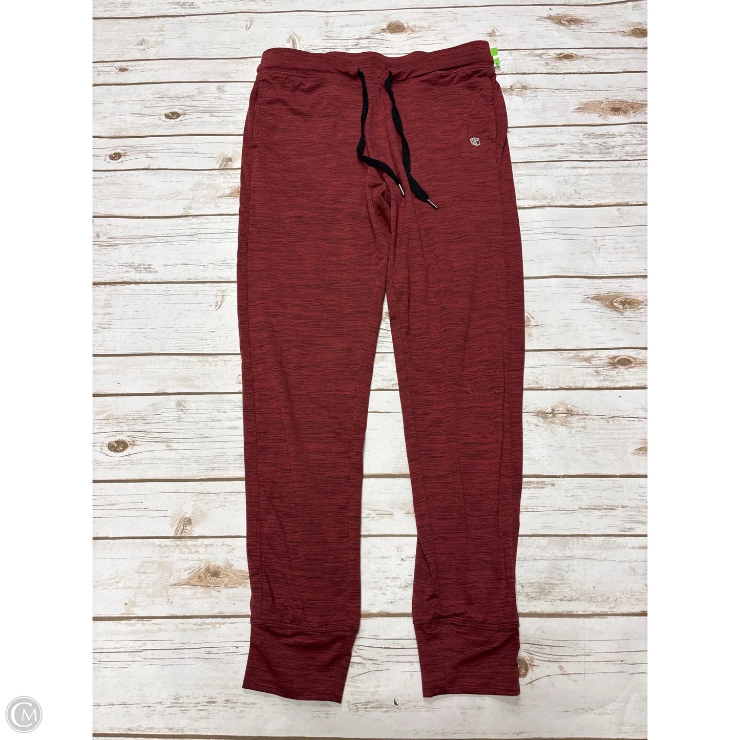 Athletic Pants By Cme In Red, Size: M