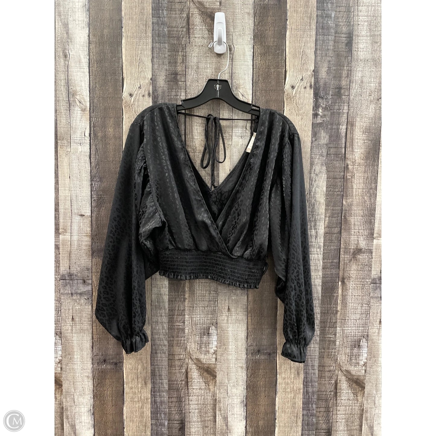 Top Long Sleeve By Altard State In Black, Size: M