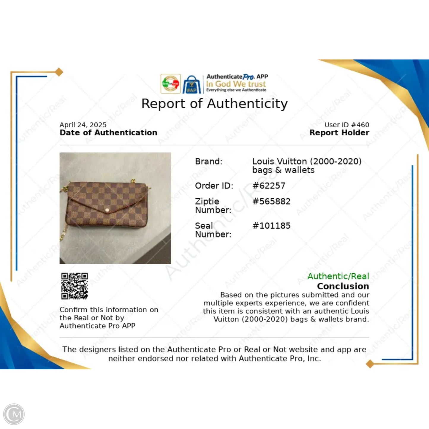 Crossbody Luxury Designer By Louis Vuitton, Size: Small