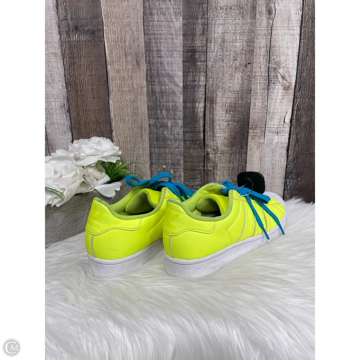 Shoes Sneakers By Adidas In Yellow, Size: 7.5