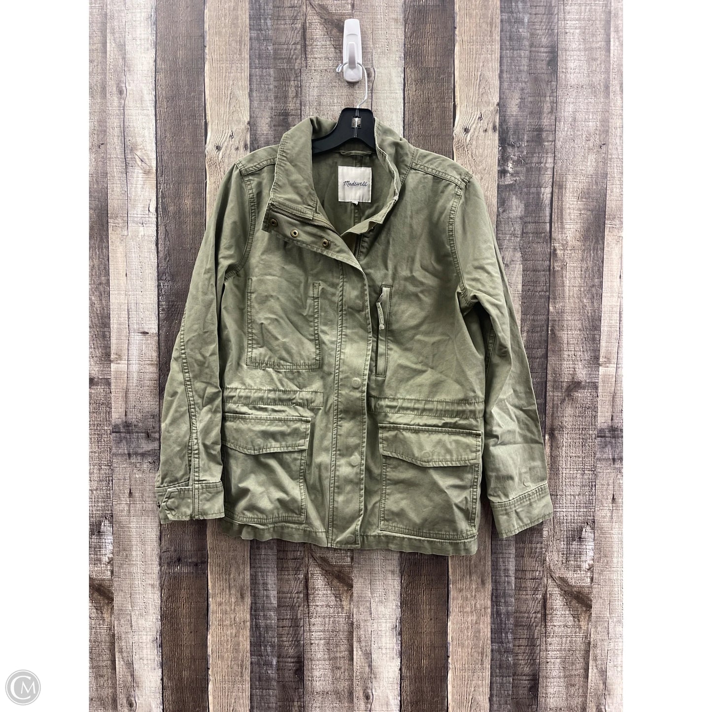 Jacket Utility By Madewell In Green, Size: M
