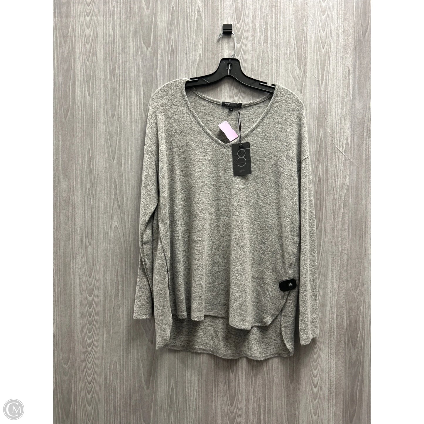 Sweater By Gibson In Grey, Size: M