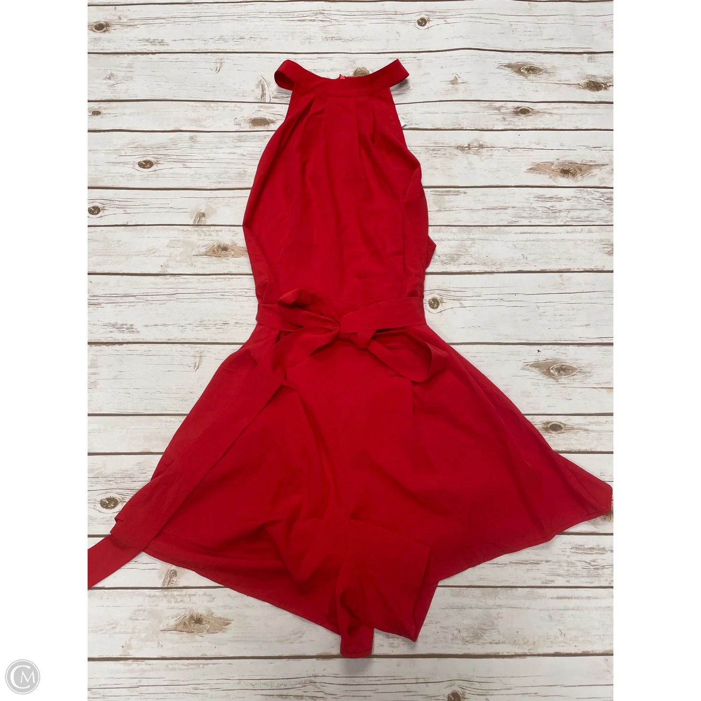Romper By Shein In Red, Size: 4x