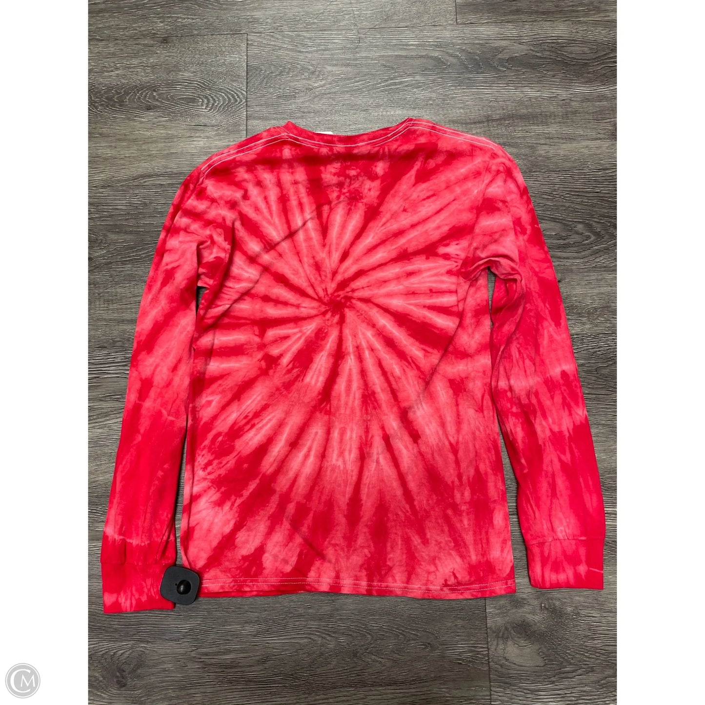 Top Long Sleeve Basic By Cme In Tie Dye Print, Size: S