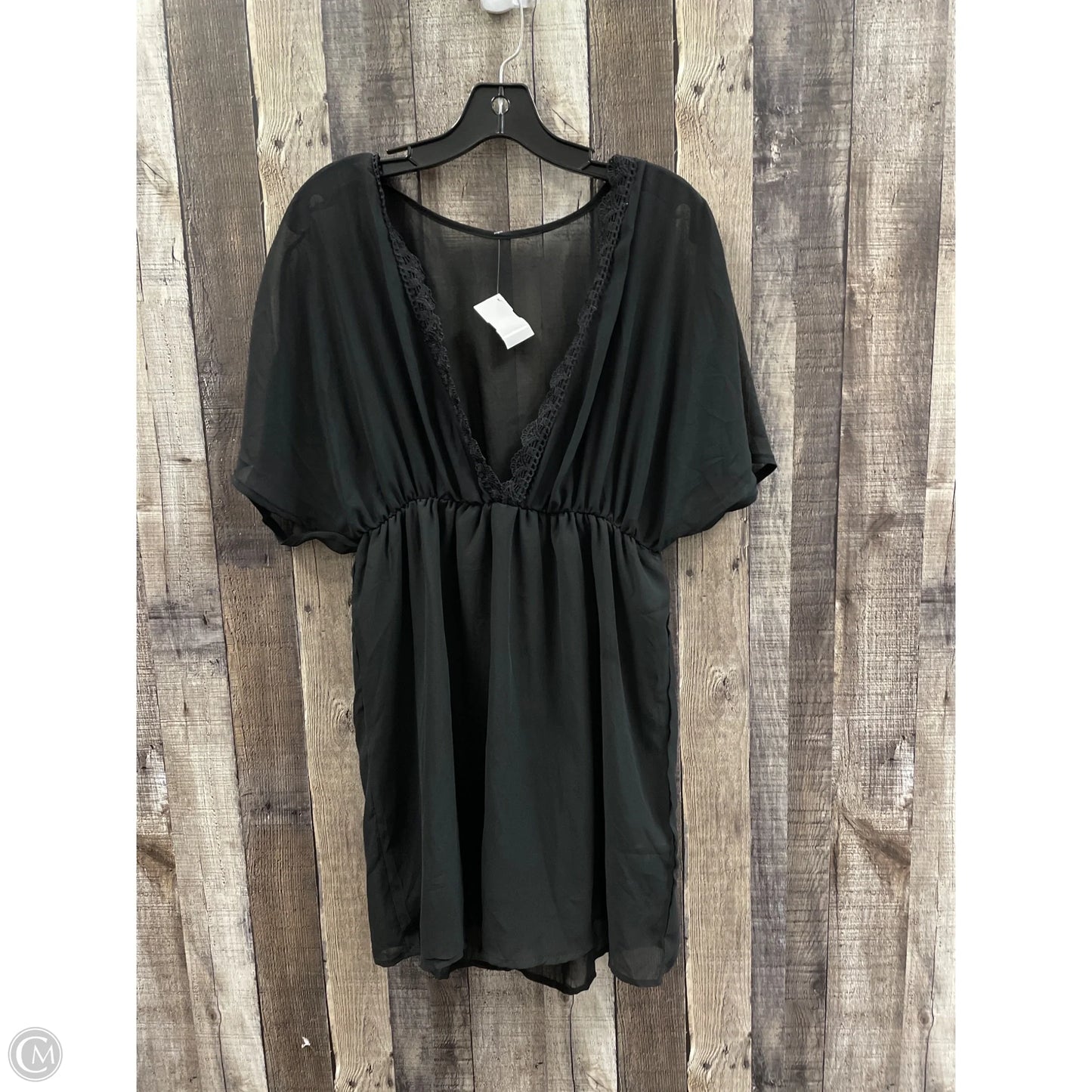 Swimwear Cover-up By Cmf In Black, Size: M