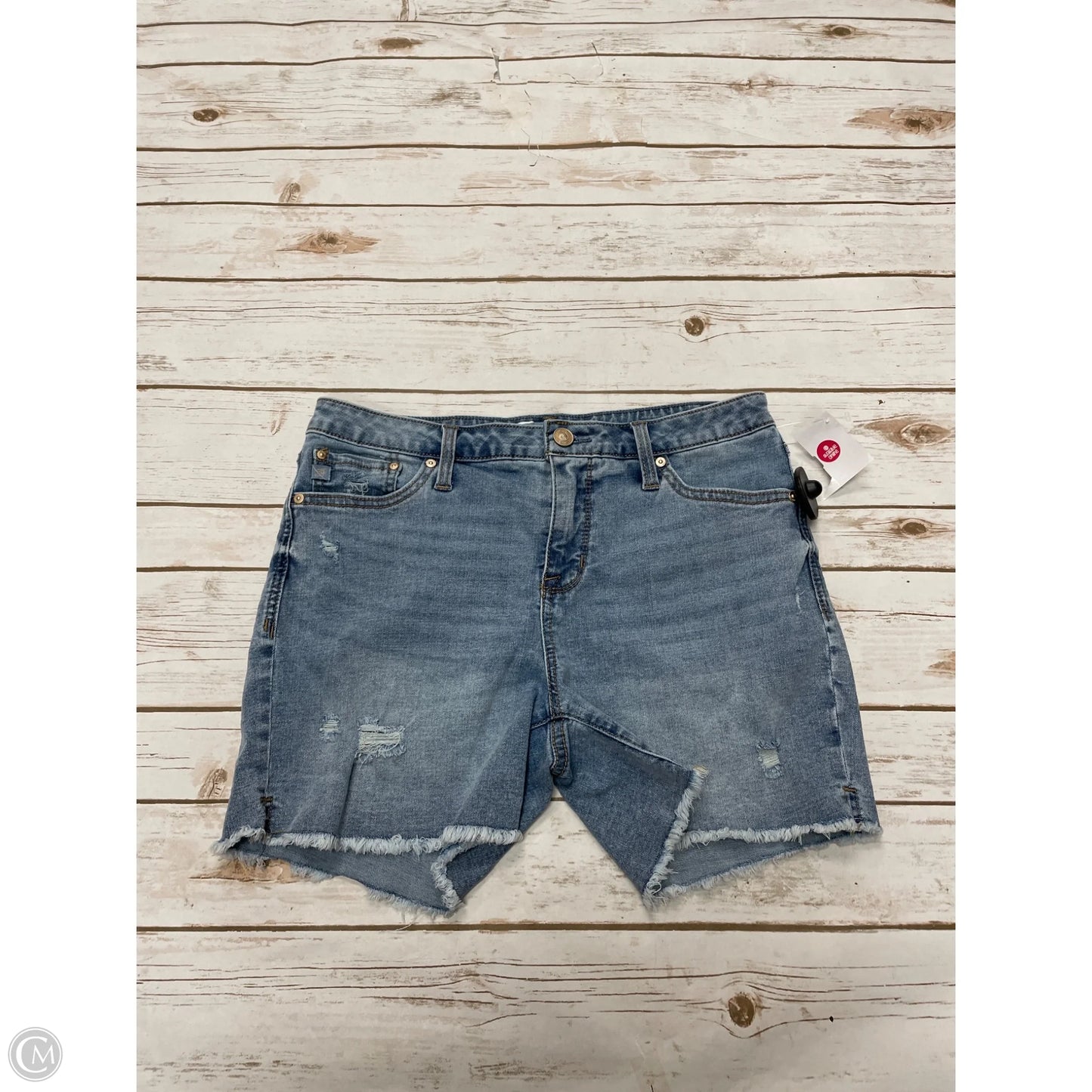Shorts By Seven 7 In Blue Denim, Size: 8