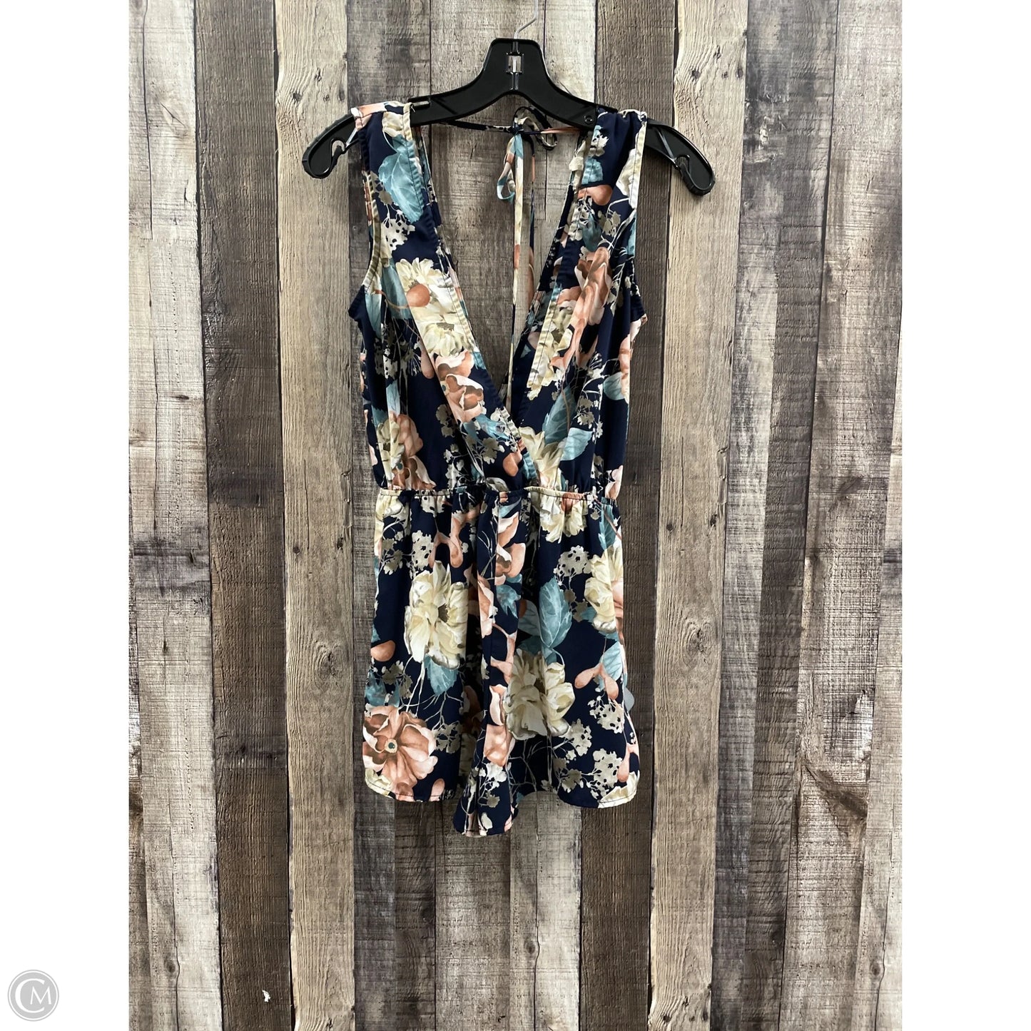 Romper By Cme In Floral Print, Size: S