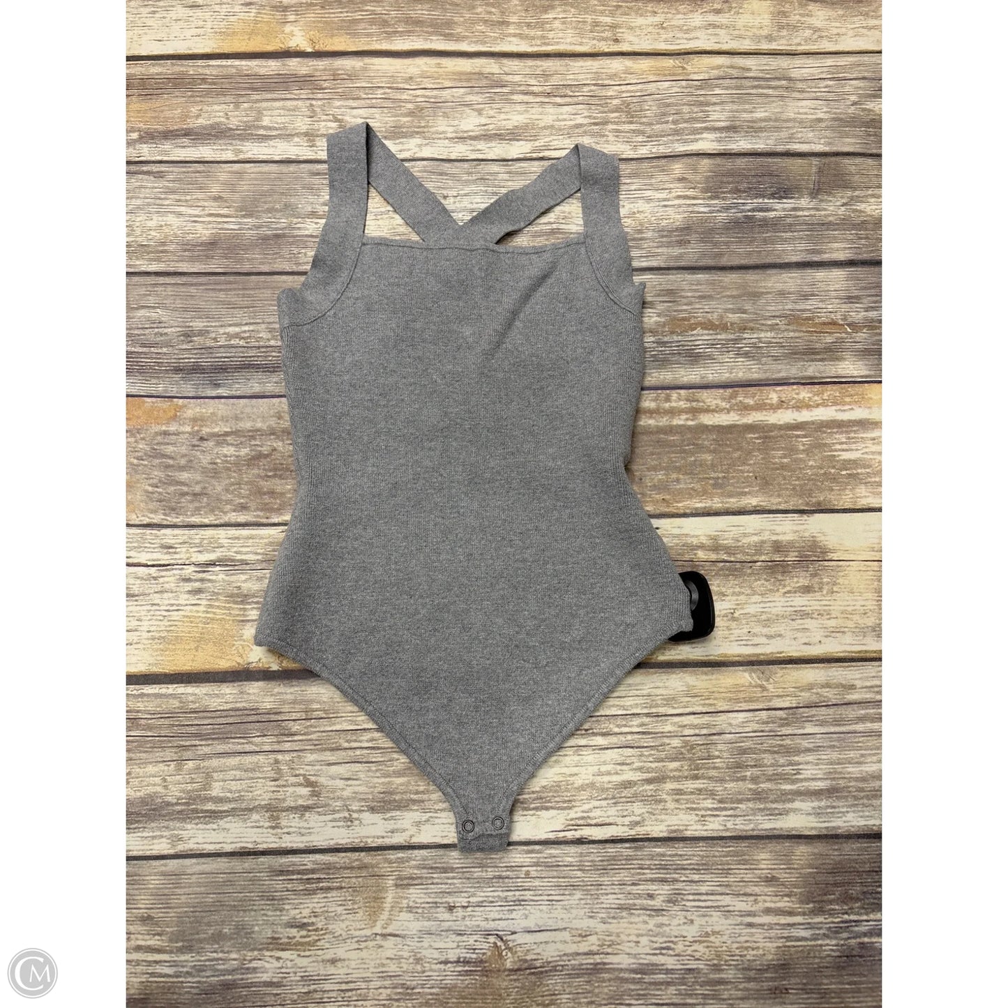 Bodysuit By Abercrombie And Fitch In Grey, Size: M