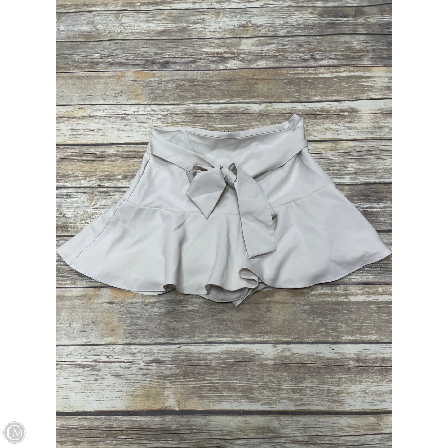 Skirt Mini & Short By Zara In Cream, Size: M