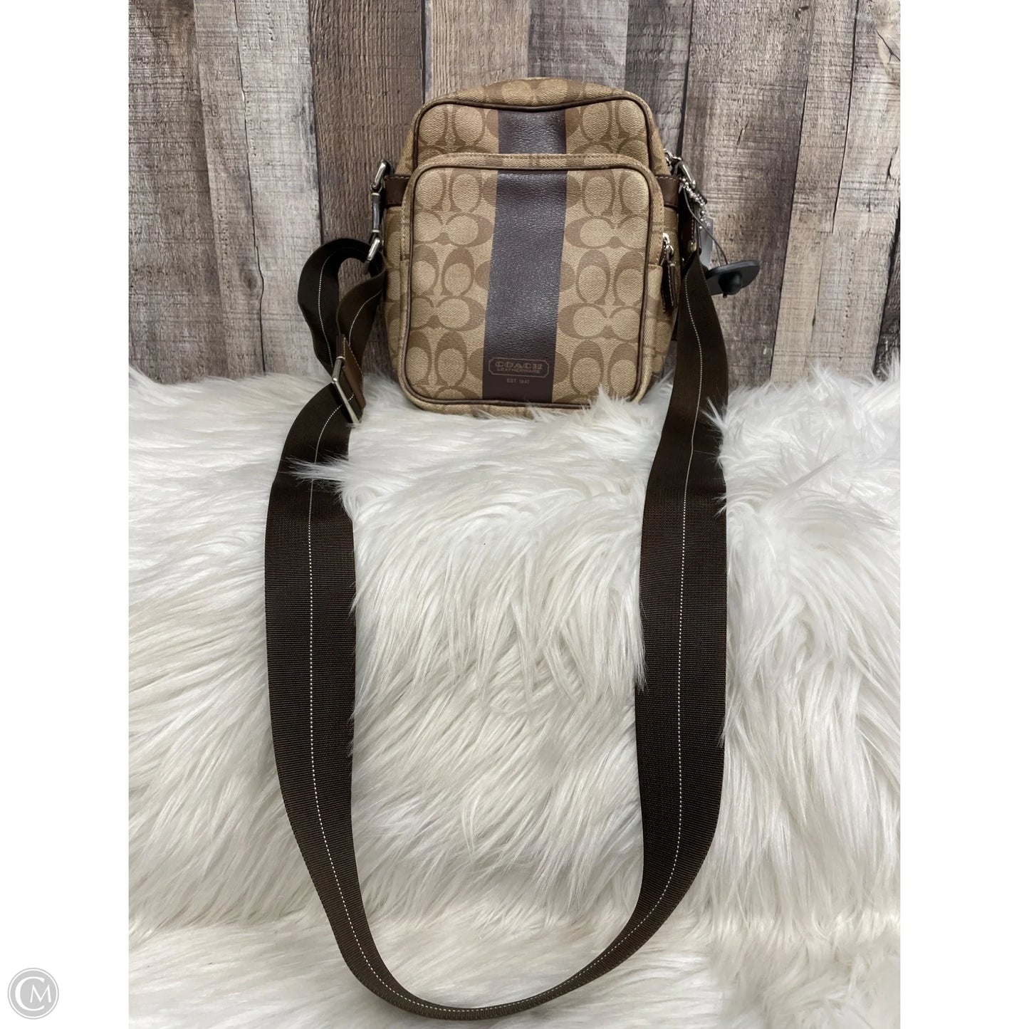 Crossbody Designer By Coach, Size: Medium